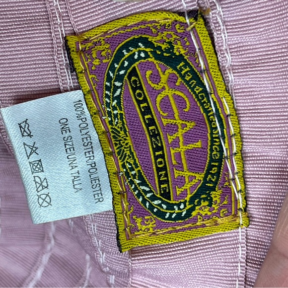 Scala pink “blush” ribbon crusher wide brim hat - Picture 5 of 7